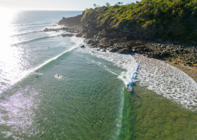 Traveling to Agnes Water in a caravan - coral and co