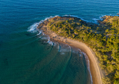 Traveling to Agnes Water in a caravan - coral and co